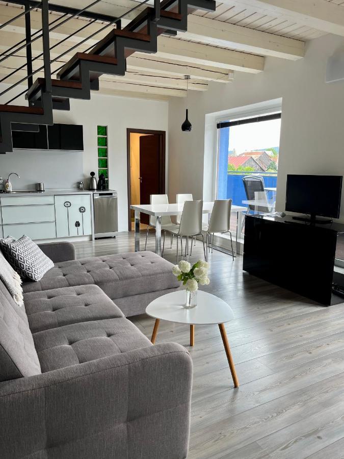 Modry Dom Apartamento Spišské Bystré Exterior foto