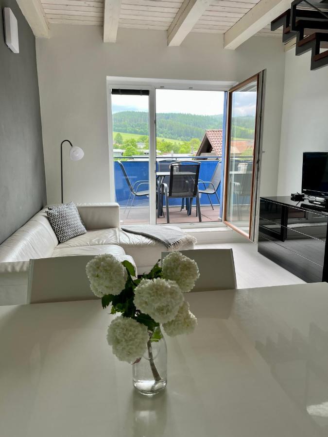 Modry Dom Apartamento Spišské Bystré Exterior foto