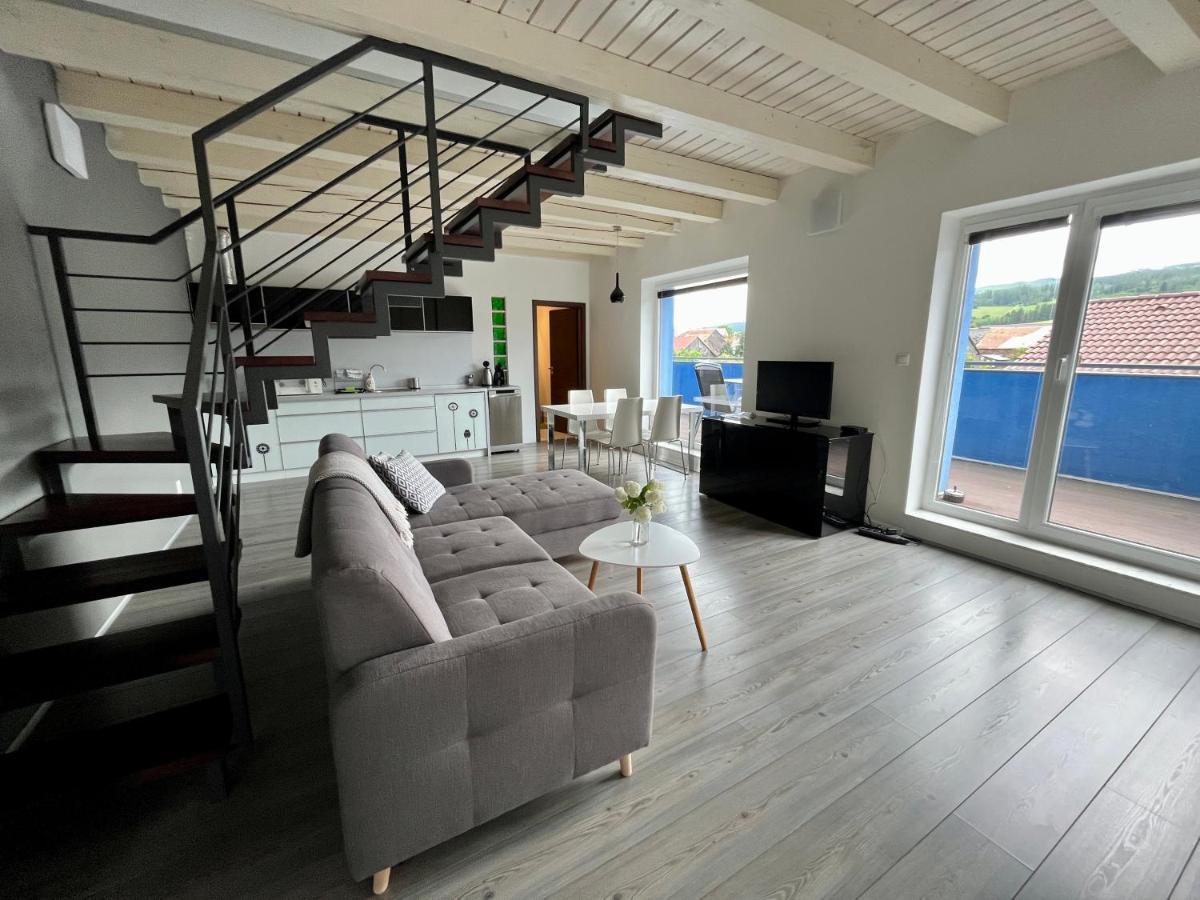 Modry Dom Apartamento Spišské Bystré Quarto foto