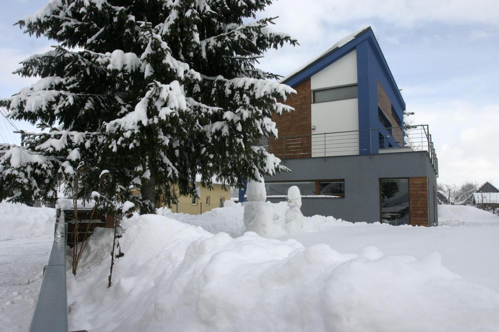 Modry Dom Apartamento Spišské Bystré Exterior foto