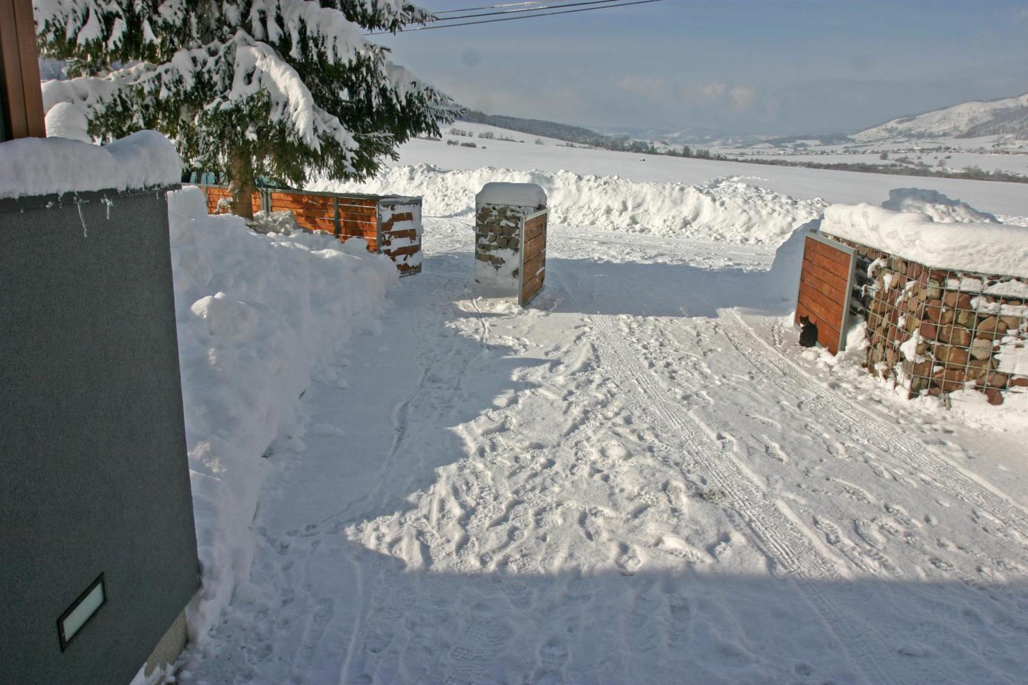 Modry Dom Apartamento Spišské Bystré Exterior foto