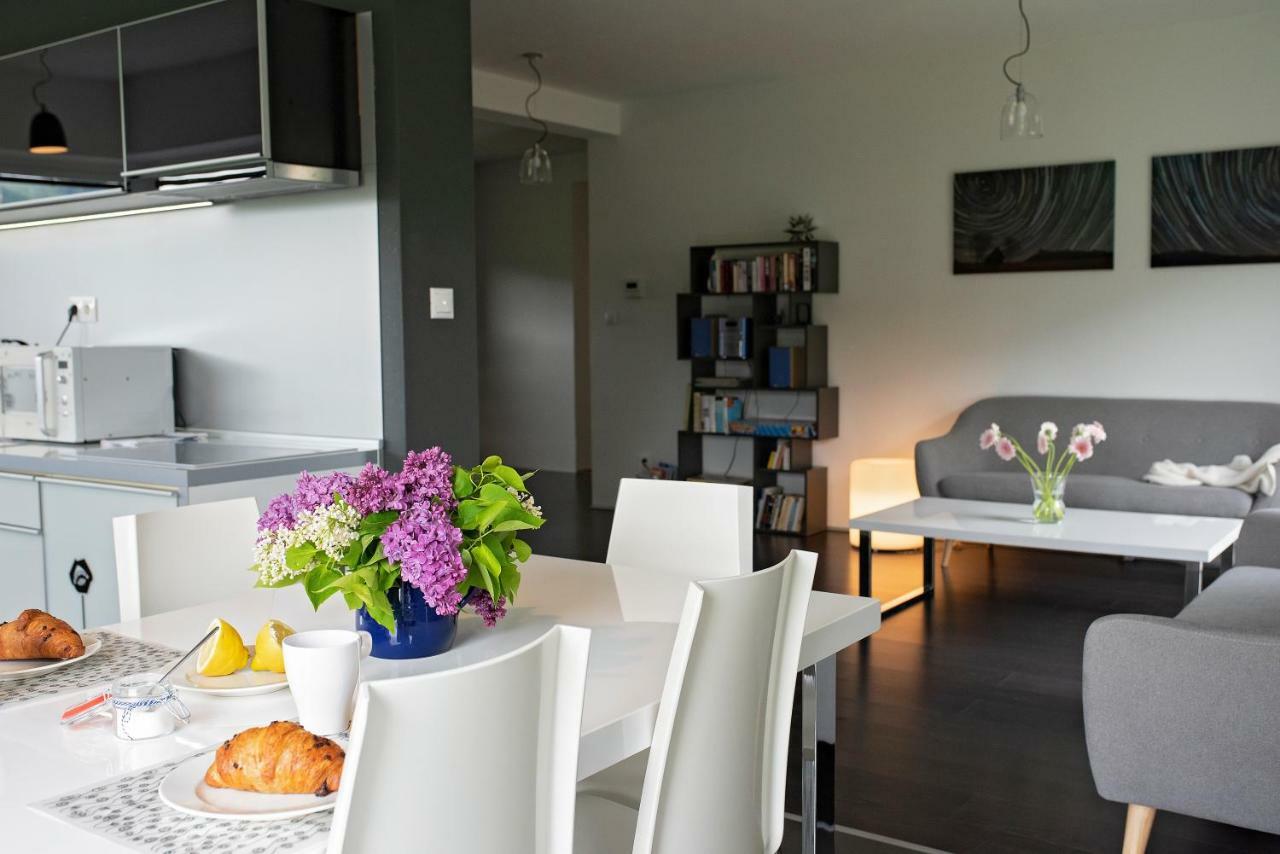 Modry Dom Apartamento Spišské Bystré Exterior foto